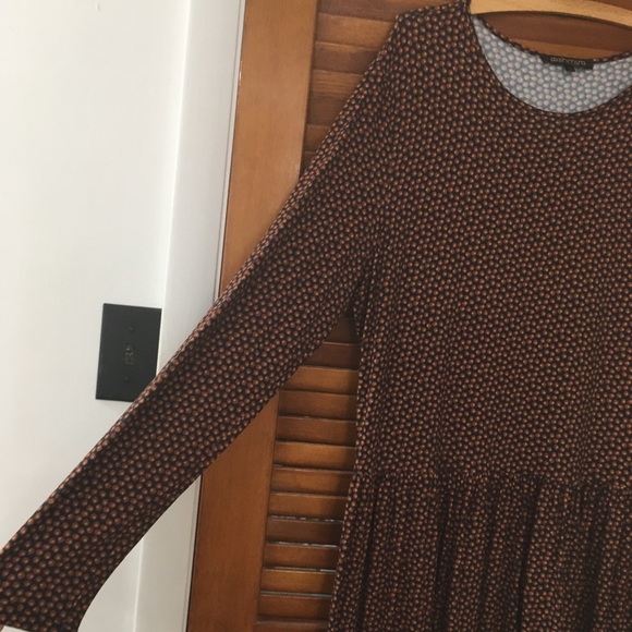 PASHMINA Modest Full Length Maxi Patterned Dress - Picture 3 of 6